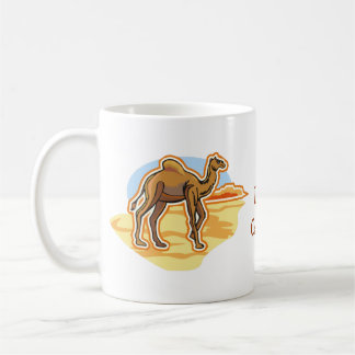 Mug Poussettes de chameau dromadaire - Texte facultati