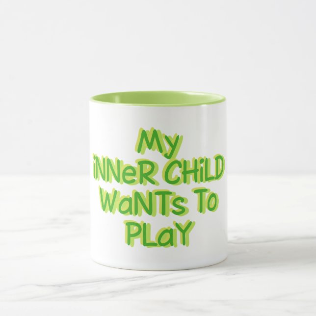 Mug Poussettes pour enfants internes - choisir le styl (Centre)