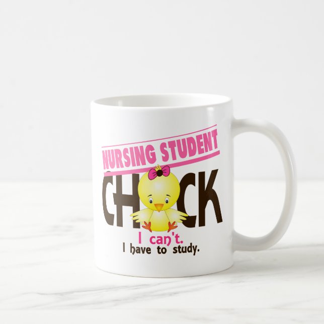 Mug Poussin 1 d'étudiant de soins (Droite)