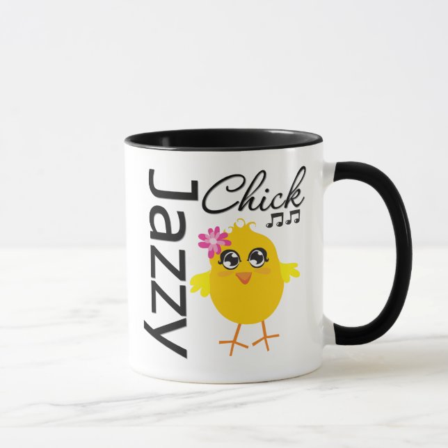 Mug Poussin bariolé 1 (Droite)