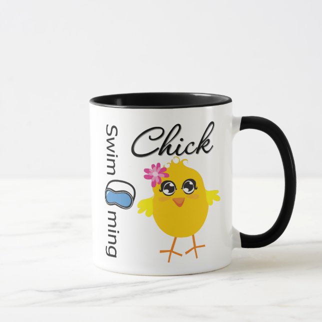 Mug Poussin de natation (Droite)