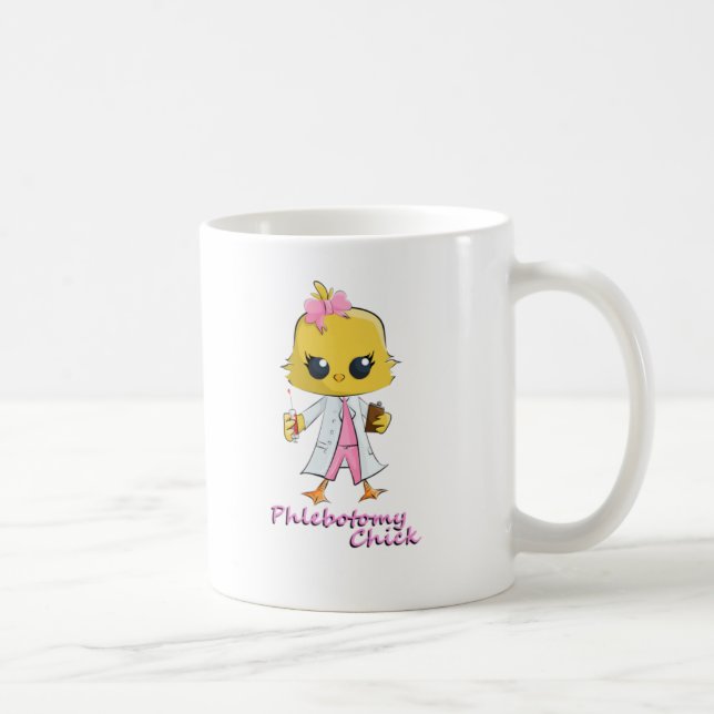 Mug Poussin de Phlebotomy (Droite)