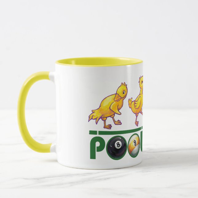 Mug Poussin de piscine (Gauche)