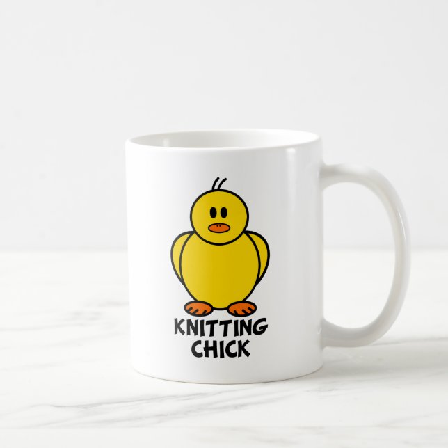 Mug Poussin de tricot (Droite)
