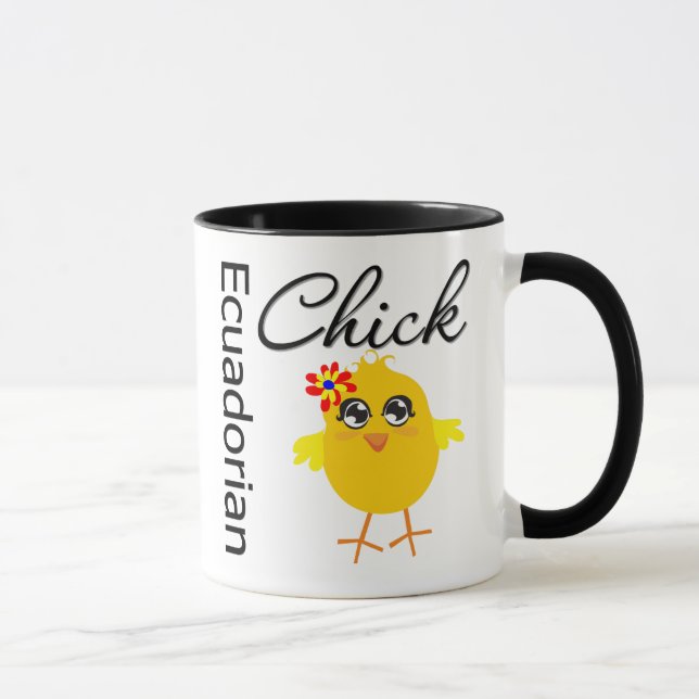 Mug Poussin d'Ecuadorian (Droite)