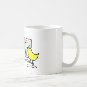 Mug poussin d'infirmière d'eICU