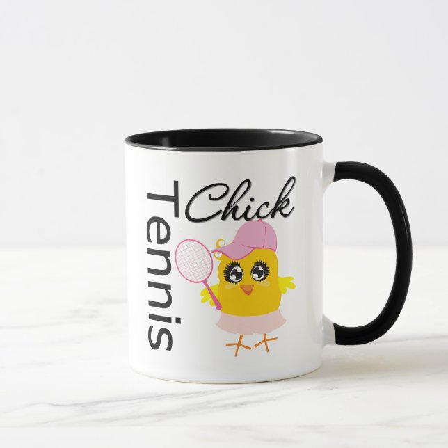 Mug Poussin frais de tennis (Droite)