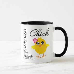 Mug Poussin intuitif de technologie