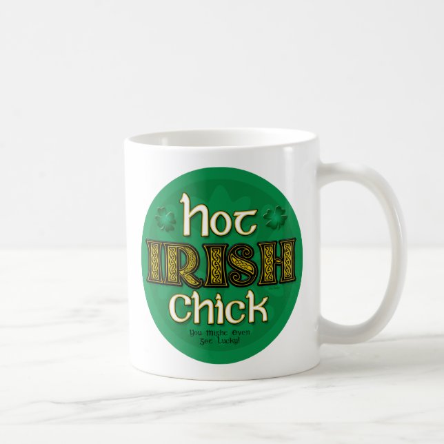 Mug Poussin irlandais chaud (tasse) (Droite)
