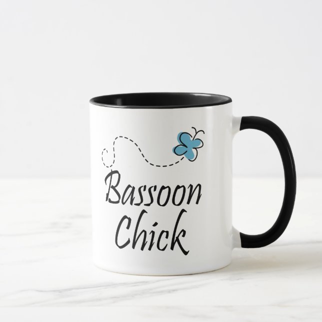 Mug Poussin mignon de basson (Droite)