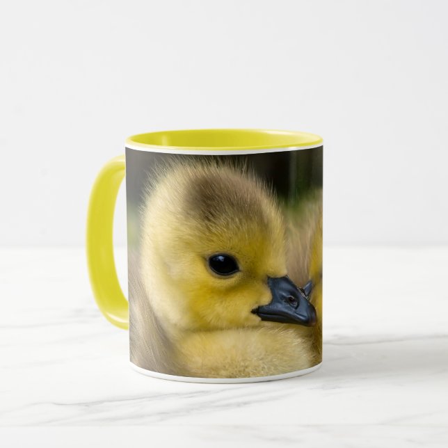 MUG POUSSINS CARESSANT (Devant gauche)