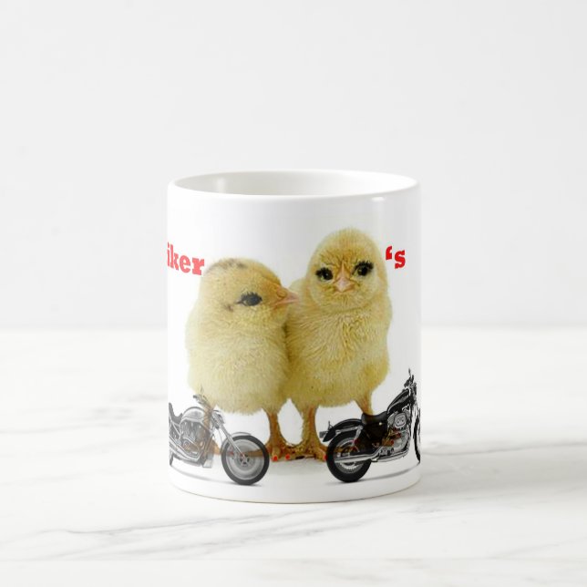 Mug poussins de cycliste (Centre)