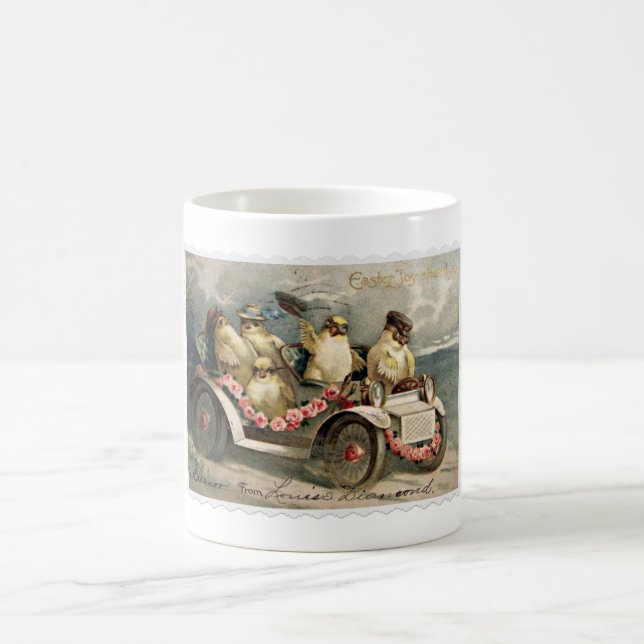 Mug Poussins de Pâques vintage (Centre)