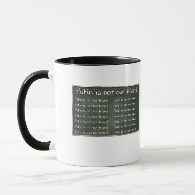 Mug Poutine n'est pas notre ami (Gauche)