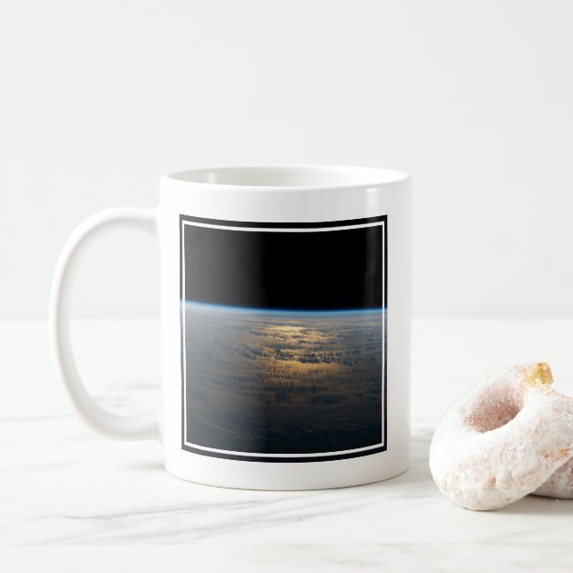 Mug Poutres Sunglint Au Large D'Un Pacifique Sud En Pa (Avec donut)