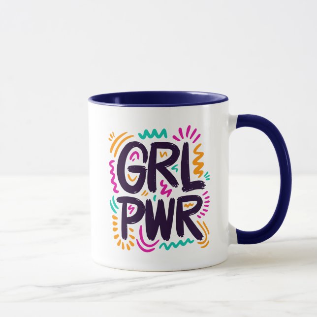 Mug Pouvoir des filles (Droite)