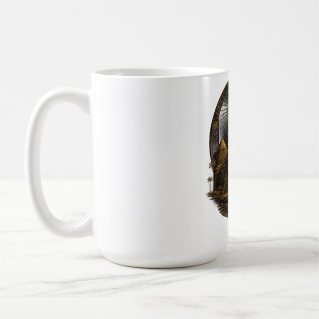 Mug Pouvoir Tranquille | Grande Design Sphinx Egypte (Gauche)