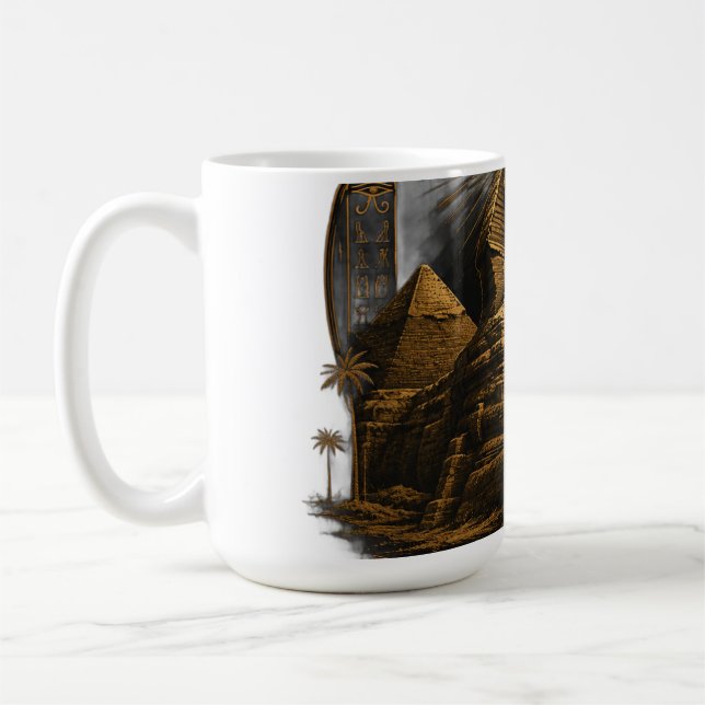 Mug Pouvoir Tranquille | Grande Design Sphinx Egypte (Gauche)