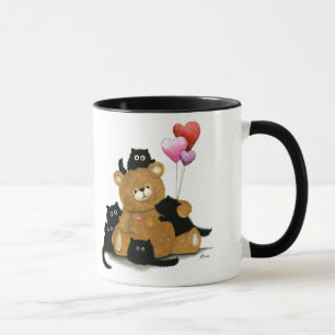 Mug Pouvons-nous le garder ? Valentine Ours & Chats pa