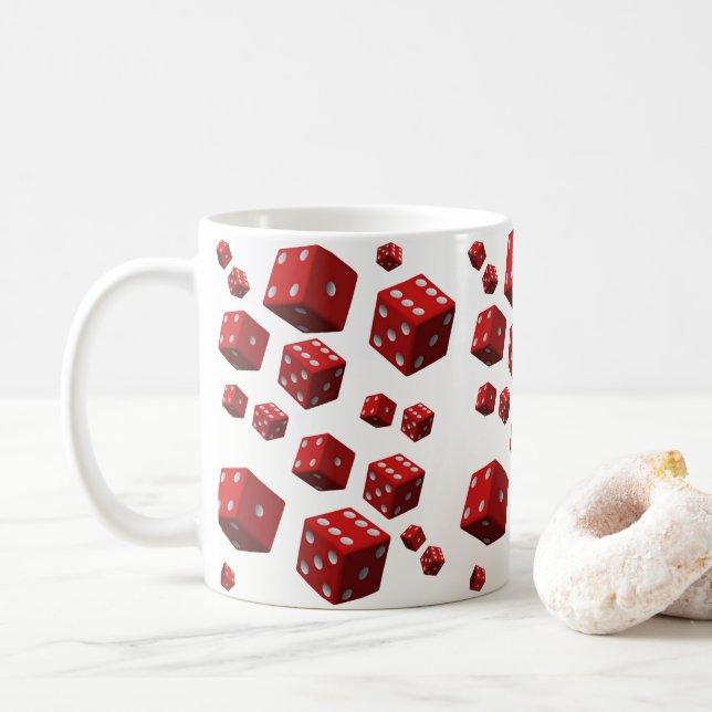 Mug poux rouge (Avec donut)