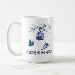 Mug Powder to the People Station de ski