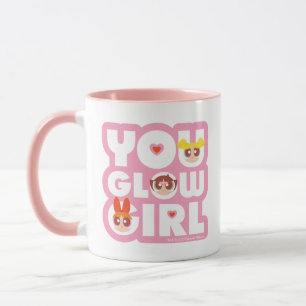 Mug Powerpuff Girls : You Glow Girl