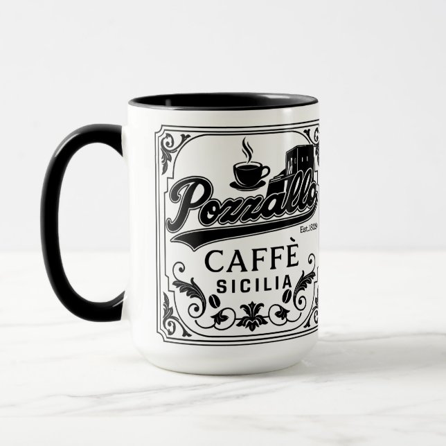 Mug Pozzallo Sicile  (Gauche)