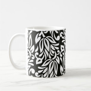 Mug Ppa textile vintage noir et blanc