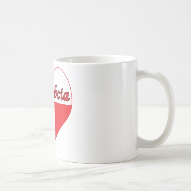 Mug Prababcia Coeur polonais (Droite)