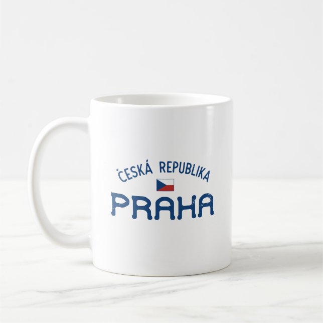 Mug Prague République tchèque en état de troubles (Pra (Gauche)