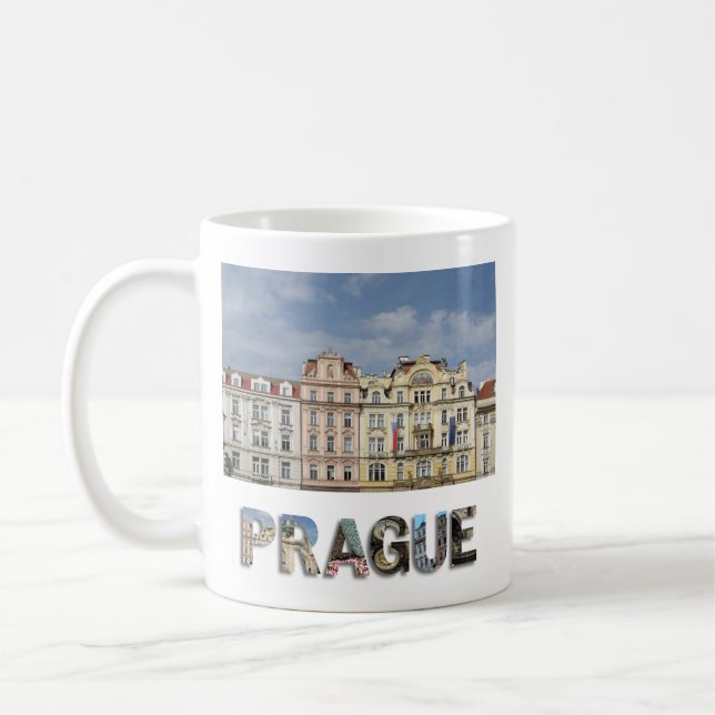 Mug Prague République tchèque Vieux-Ville (Gauche)