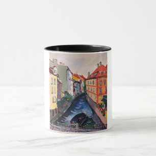 Mug Prague, rue, vue du Pont Charles