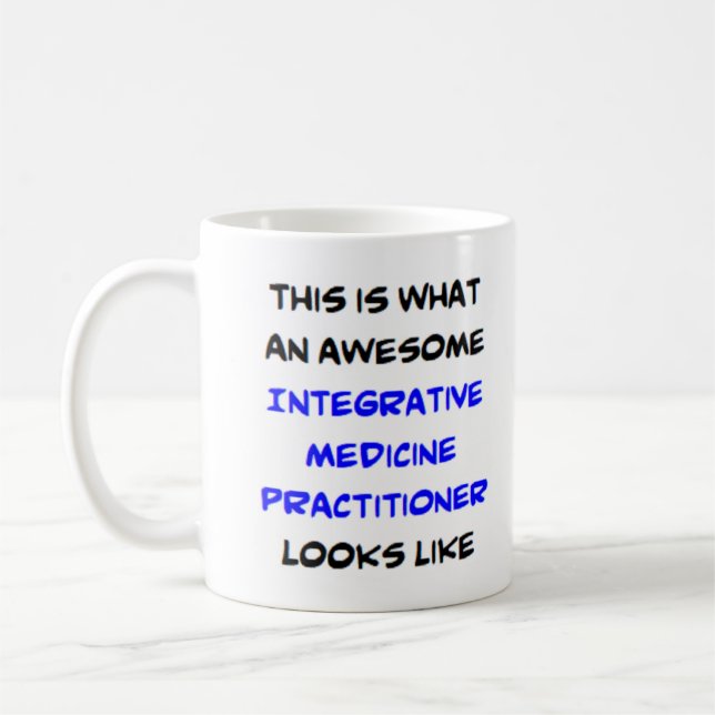 Mug praticien de médecine intégrative, génial (Gauche)
