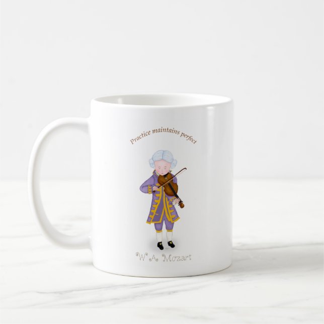 Mug Pratique Conserve Parfait (Violon) (Gauche)