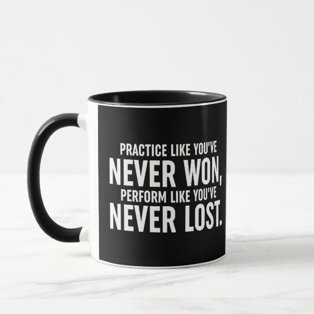 Mug Pratiquez comme vous n'avez jamais gagné (Gauche)