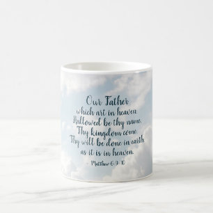 Mug Prayer du seigneur, notre père qui art dans le