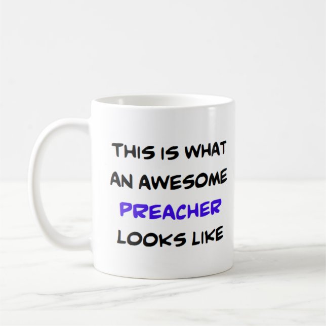 Mug prédicateur, génial (Gauche)