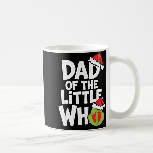Mug Pregnancy Announcemen Dad Of The Little Who  (Droite)