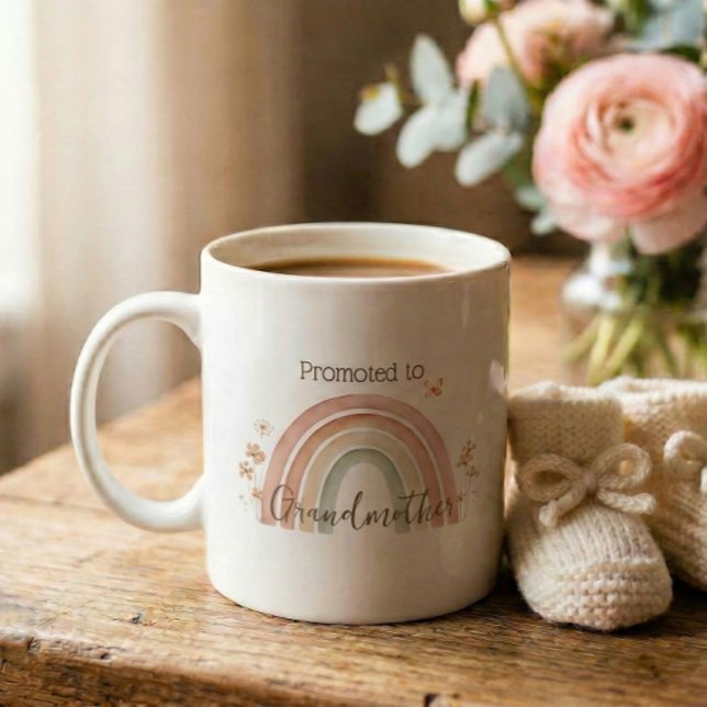 Mug Pregnancy Announcement Grandmother Gift (Créateur téléchargé)