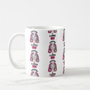 Mug Pregnant Ghost Pink s'attend à un petit Boo