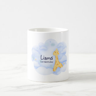 Mug Premier anniversaire bleu