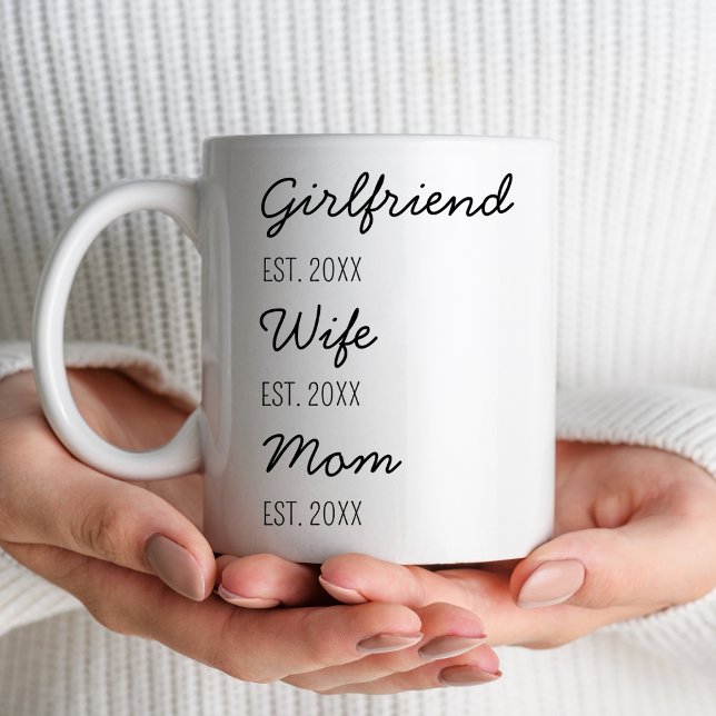 Mug Premier cadeau papa papa maman papa pour mariée fe (Créateur téléchargé)