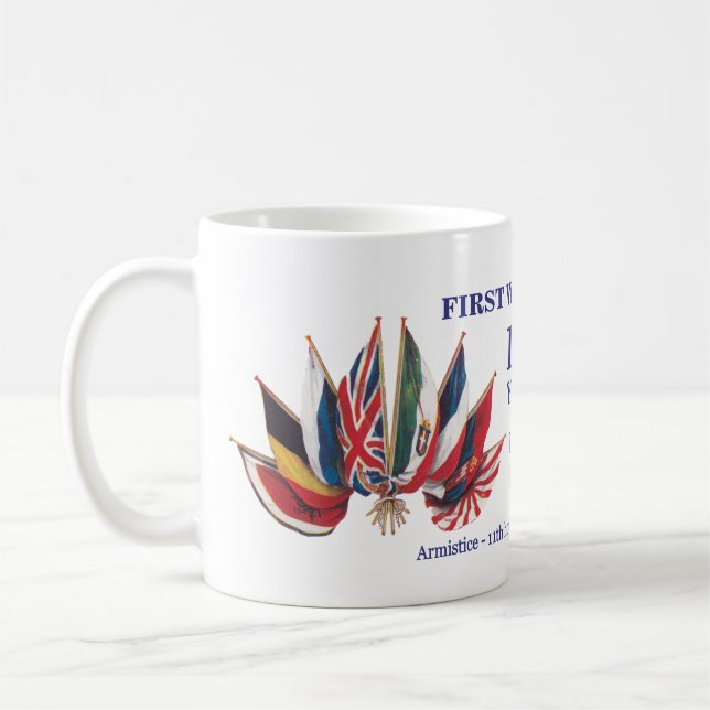 Mug Premier centenaire de guerre mondiale (Gauche)