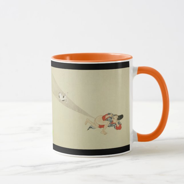 Mug Premier défilement, Anciennes batailles japonaises (Droite)