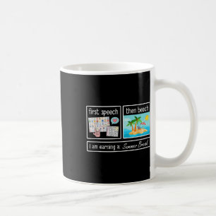 Mug Premier Discours Alors Plage Je Gagne Un Brea Été