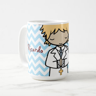 Mug Premier garçon adorable de blonde de sainte