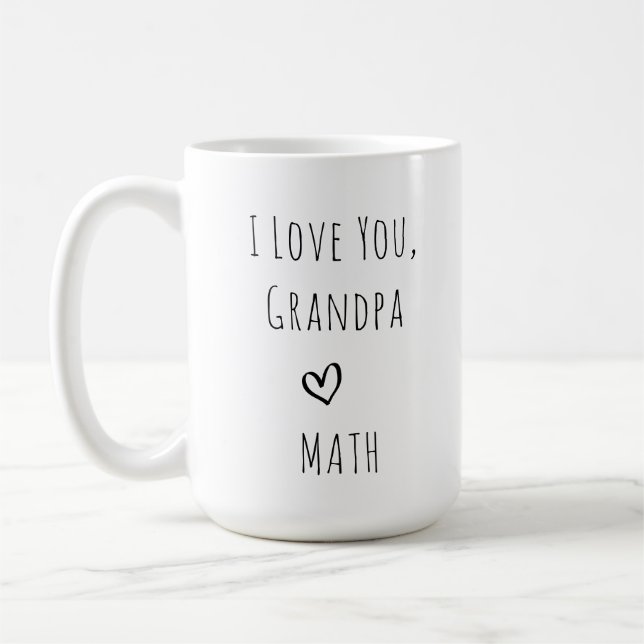 Mug Premier Grand-Père Nouveau Grand-Père Cadeau De Ba (Gauche)