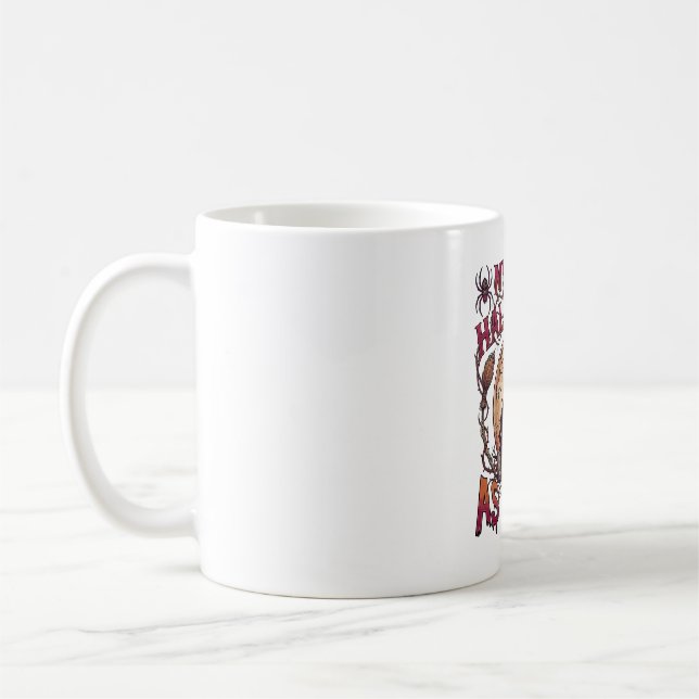 Mug Premier Halloween en tant que sorcière maman squel (Gauche)