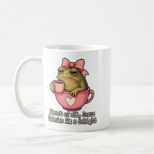 Mug Premier Jésus Pense Une Grenouille Délicieuse Café