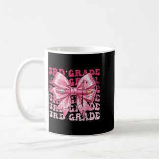 Mug Premier Jour 3e Année Filles Coquette Nœud École